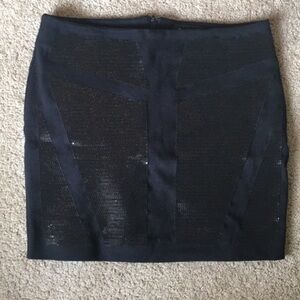 Sequin Bebe skirt